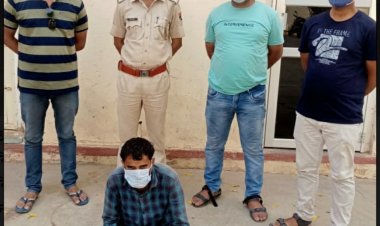 कोतवाली पुलिस ने इनामी बदमाश को किया गिरफ्तार