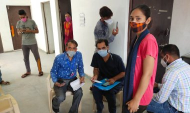 अन्तर्राष्ट्रीय मानवाधिकार सुरक्षा फाउंडेशन  ने किया वैक्सीनेशन मेे सहयोग एक दिन में लगे 130 टीके