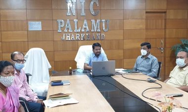 पलामू उपायुक्त ने किया ऑनलाइन संवाद  3000 लोग जुड़े ऑनलाइन संवाद में
