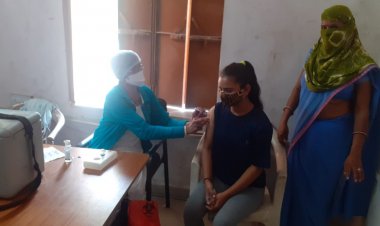 समेकित प्रयास लाये रंग, एक दिन में 32 हजार 494 का हुआ वैक्सीनेशन