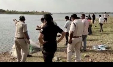 गुजरात से पिकनिक मनाने 5 साथी अमरपुरा बांध आए,बांध में नहाने के दौरान दो साथी पानी मे डूबे