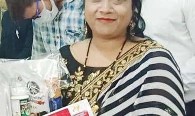 शिवपुरी की किरण हिंडोलिया को मिला बेस्ट शेफ अवार्ड