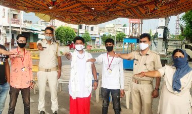 श्री कृष्णा कल्याण सेना व पुलिस मित्रों ने लिया नशा मुक्ति का संकल्प