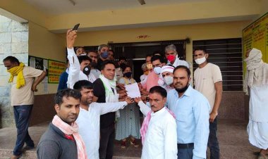 सिविल कोर्ट उपखण्ड तहसील पंचायतसमिति मुख्यालय रैणी पर ही खुलवाने के लिए मुख्यमंत्री राजस्थान सरकार के नाम दिया ज्ञ्यापन