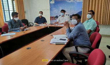 मुख्य सचिव की वीडियों कॉन्फ्रेंसिंग प्रमुख विभागों की समीक्षा बैठक हुई आयोजित