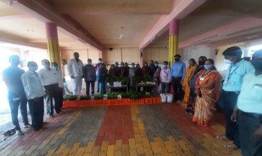 खर्ची बुद्रुक तालुका ऐरंडोल येथे कृषी संजीवनी कार्यकर्मचा समारोप