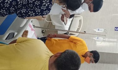 आज जमगड़ी में डोगरी निवासी साहू परिवार का रोड ऐक्सिडेंट का मामला