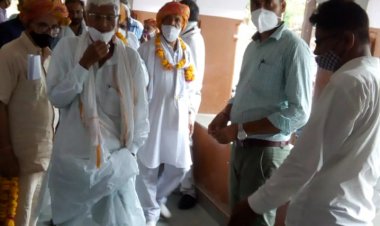 राजगढ़ सीएचसी में दस बेड वाले आईसीयू वार्ड का लोकार्पण