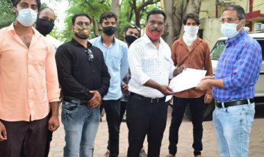 मुख्यमंत्री के नाम संबोधित ज्ञापन पत्र