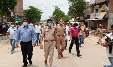 मा0 प्रेक्षक, डीएम व एसपी द्वारा जनपद के प्रमुख, क्षेत्र पंचायत पद हेतु मतदान एवं मतगणना स्थल का निरीक्षण कर लिया गया जायजा ।