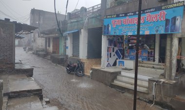 चिखली उपखण्ड क्षेत्र के कुँआ ओर आस पास के गावो मे बारिश होने से कृषकों के चेहरे खिले।