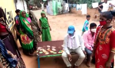 चिखली के वार्ड 1 के वाशिंदों ने समय पर पानी की सप्लाई नही होने की जिला परिषद। सदस्य की शिकायत।