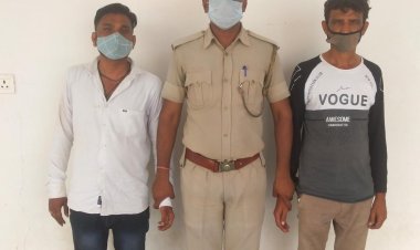 7 साल से फरार चले रहे 2 स्थाई वारन्टी को बिछीवाड़ा पुलिस किया गिरफ्तार
