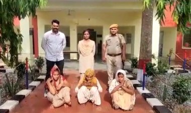 पुलिस ने बावरिया ग्रुप का किया भंडाफोड़