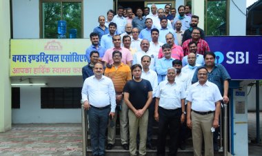 बगरू औद्योगिक क्षेत्र में समस्याओं करेंगे मिलकर समाधान