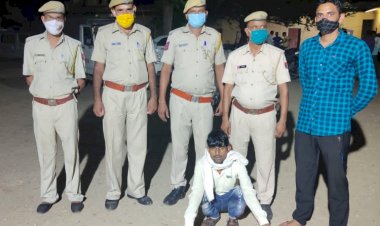 पुलिस ने स्थाई वारंटी को धर दबोचा