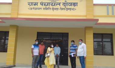 सीईओ राजोरिया ने दोवड़ा में कार्यो का किया निरीक्षण