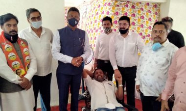महाराष्ट्र के लाड़ले मुख्यमंत्री शिवसेना पक्ष प्रमुख श्री उद्धव ठाकरे जी के जन्मदिन के शुभ अवसर पर शिवसेना मिरा भाईन्दर द्वारा  मेगा ब्लड डोनेशन कैम्प का आयोजन किया गया