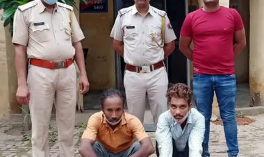किशनगढ़ पुलिस थाना अधिकारी ने खतरनाक बाइक चोरों को करा गिरफ्तार