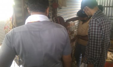 कासमपूरा येथे महावितरण ची विज चोरांन वर धाड