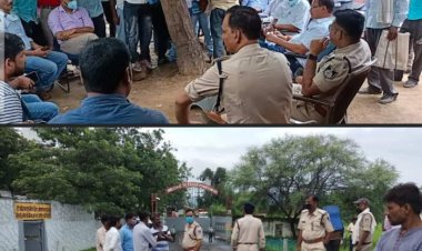 एस्सार विस्थापितों ने रोका कोल परिवहन, पहुंचा प्रशासनिक अमला, हुआ समझौता
