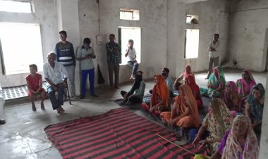हथाई गांव के आयुष व वैलनैस सेंटर में  योग परीक्षण का हुआ शुभारंभ