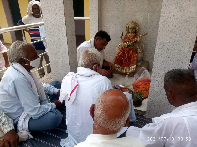 विधायक जोहरी लाल मीणा द्वारा शीतल जल योजना का उद्घाटन किया गया