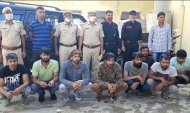 थाना अधिकारी जितेंद्र नावरिया ने खतरनाक आकाश गैंग को धर दबोचा