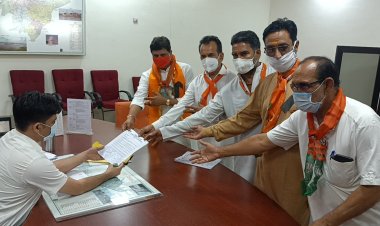 प्रदेश सरकार की जनविरोधी नीतियों के खिलाफ भाजपा ओबोसी मोर्चा ने हल्ला बोला।
