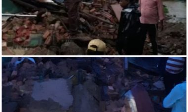 ना आवास, ना आश ! साल भर से अटका सीताराम का पीएम आवास ! हादसे में सोते परिवार पर ढहा कच्चा मकान