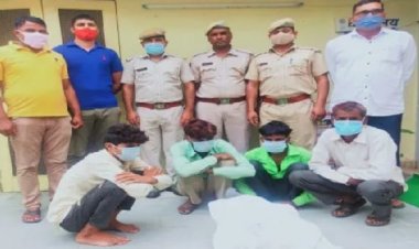 थानाधिकारी विजय चंदेल ने चोरी का सामान खरीदने वाले को किया गिरफ्तार