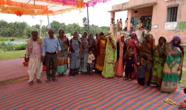 चिखली उपखंड क्षेत्र केभचड़िया खास गाव में आदिवासी दिवस मनाया गया।