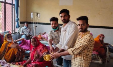 राष्ट्रीय सचिव के जन्मदिवस पर युवा कांग्रेस ने किया पौधारोपण एवं फल वितरण