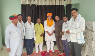 बांदीकुई पंचायत समिति समन्वयक एड. महावीर doi का किया स्वागत*