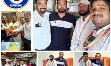 के टी जी समाचार के संस्थापक संदीप जी शर्मा उज्जैन में पधारे