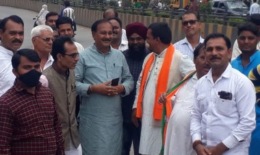 अखिल भारतीय बंजारा समाज द्वारा केंद्रीय मंत्री सिंधिया जी का भव्य स्वागत किया गया