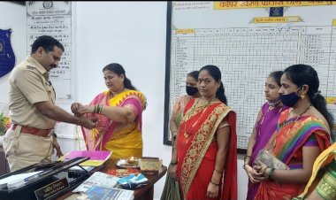 नवी मुंबई शिवसेना महिला आघाडीचा आगळा वेगळा उपक्रम