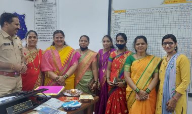 नवी मुंबई शिवसेना महिला आघाडीचा आगळा वेगळा उपक्रम