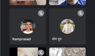 राजस्थान योग शिक्षक संघर्ष समिति की ऑनलाइन मीटिंग सम्पन्न