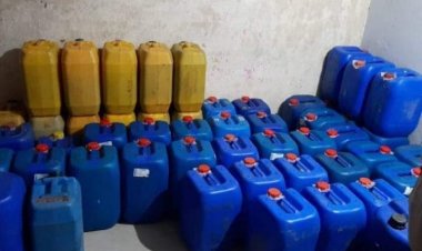 2800 लीटर तेजाब जब्त- पुलिस को देखकर भागा बदमाश। एक माह पहले जेल से छूटकर आया था आरोपी..।