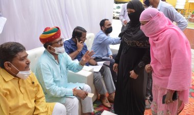 सांसद कटारा ने नगरपरिषद में की जनसुनवाई