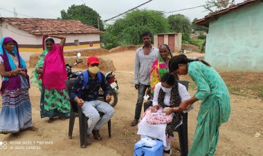 कोविड टीकाकरण विशेष अभियान मे शनिवार को हुआ वैक्सीनेशन