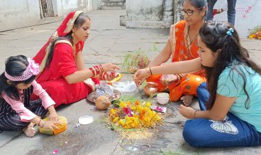 जिले भर में शीतला सप्तमी का त्यौहार हर्षोल्लास के साथ मनाया