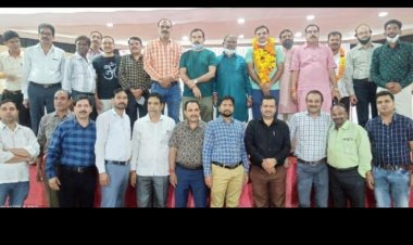 बीएनपी उप महाप्रबंधक श्री मेहरिया के स्थानांतरण पर दी विदाई