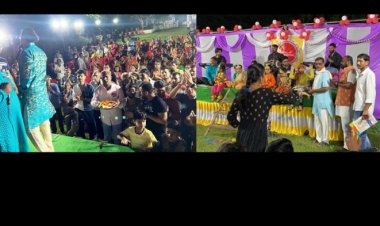 संस्था श्री अष्टविनायक एवं हिंदू जागरण मंच द्वारा विशाल भजन संध्या आयोजित