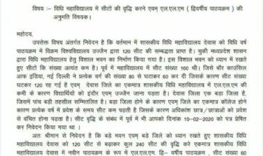 छात्र हित में आभावीप की मांग स्वीकार, लॉ कॉलेज में एलएलएम कोर्स को मिनी मान्यता