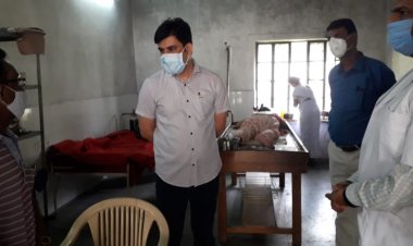 जिला कलेक्टर सुरेश कुमार ओला ने किया पाचं ग्राम पंचायतों का निरीक्षण