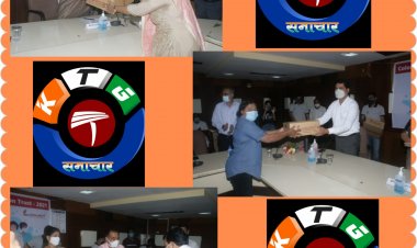 सूरत स्मिमेर अस्पताल में कोरोना वॉरियर्स का सम्मान