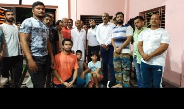 बैंक नोट प्रेस के डीजीएम श्री दास ने किया व्यायामशाला का अवलोकन