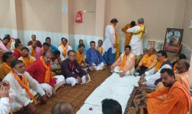 ओमकारेश्वर तीर्थ पुरोहित पुजारी ब्राह्मण सम्मेलन संपन्न